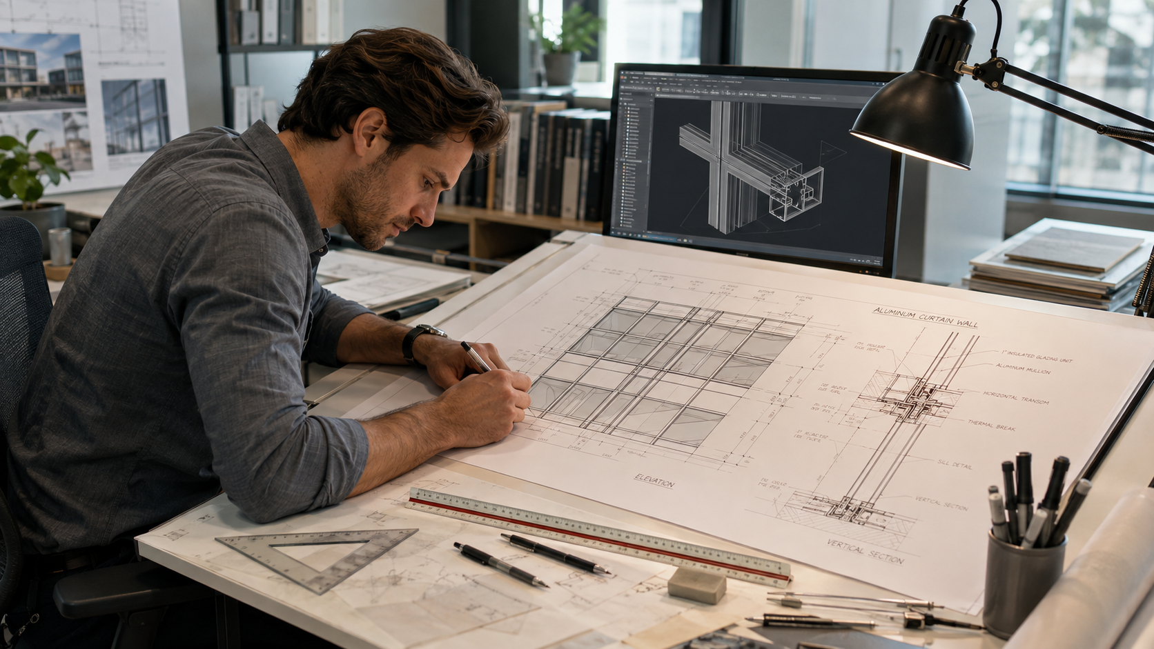 Alufab drafting and design office, Abu Dhabi