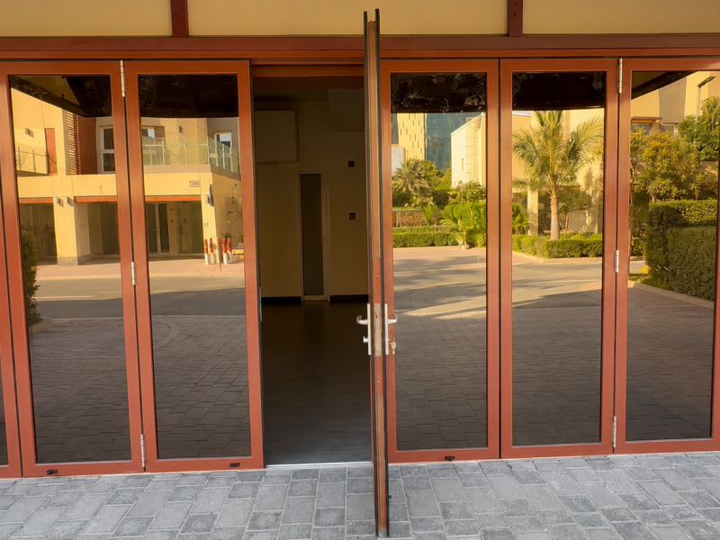 Bi-fold Doors — aluminium and glass product by Alufab, Abu Dhabi (5)