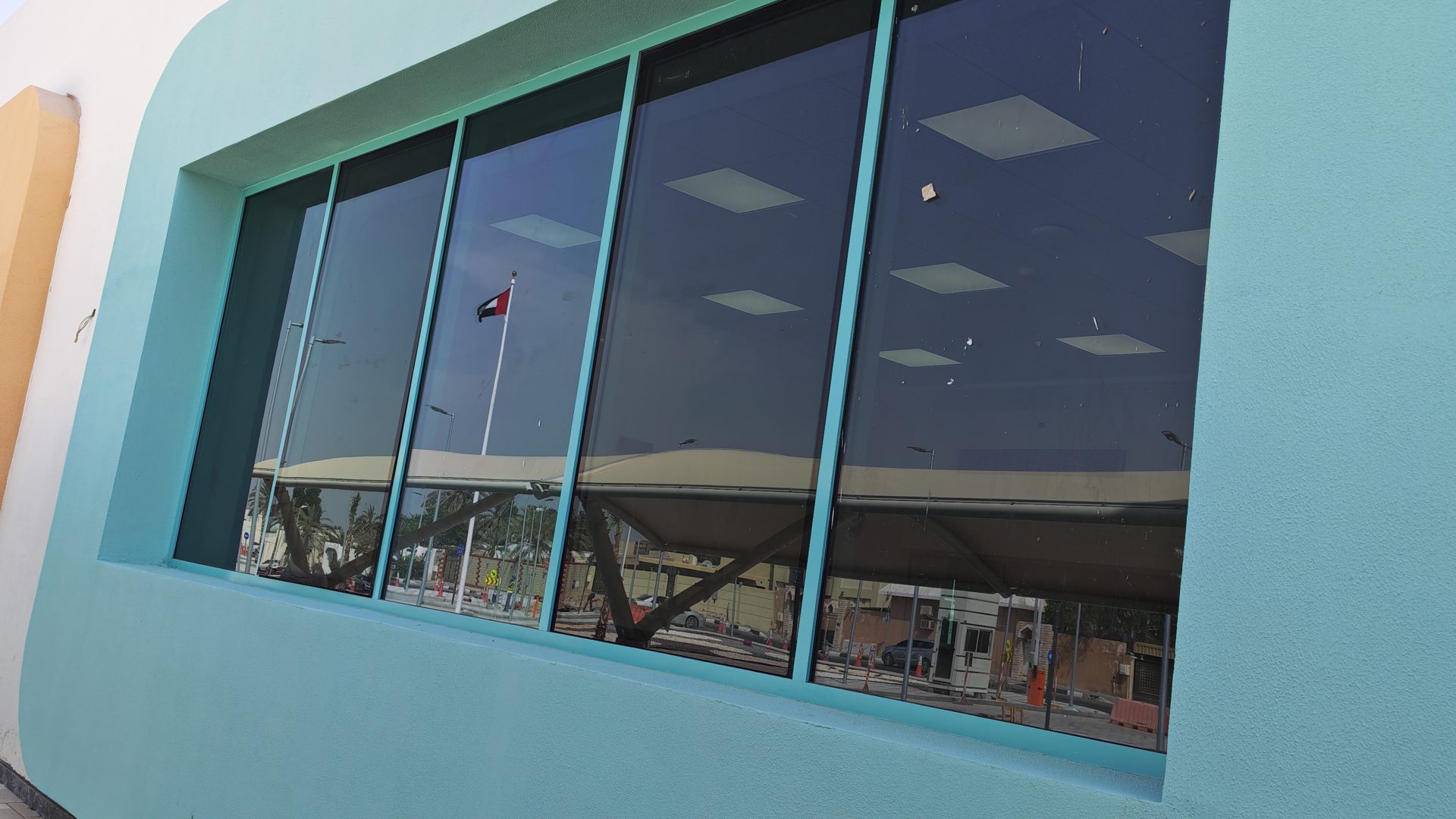 Curtain Wall — glazed aluminium curtain wall facade by Alufab, Abu Dhabi