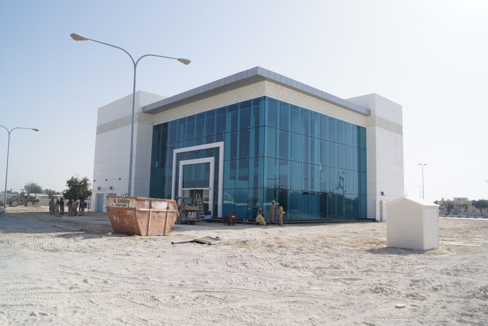 ADIB Project (413) — aluminium and glass project by Alufab, Abu Dhabi