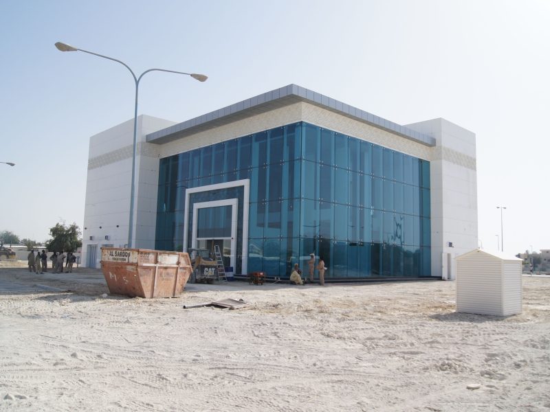 ADIB Project (413) — aluminium and glass project by Alufab, Abu Dhabi