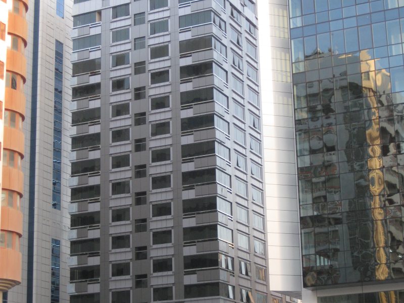 Dafra Tower (288) — aluminium and glass project by Alufab, Abu Dhabi
