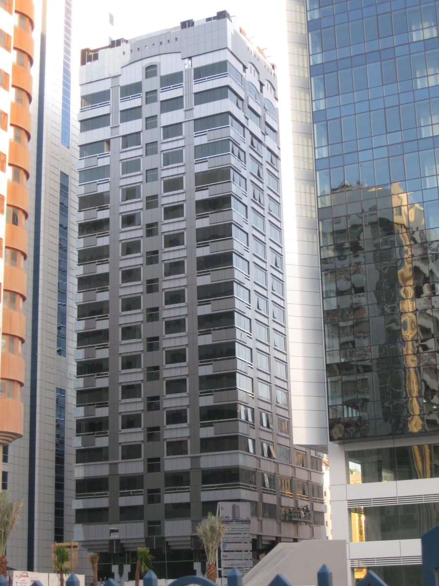 Dafra Tower (288) — aluminium and glass project by Alufab, Abu Dhabi