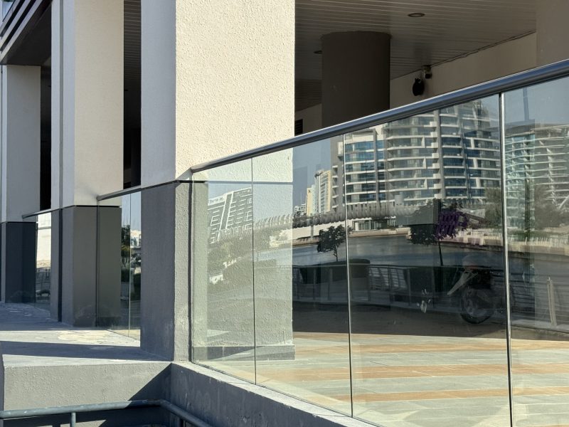 Glass Railings — aluminium and glass product by Alufab, Abu Dhabi (2)