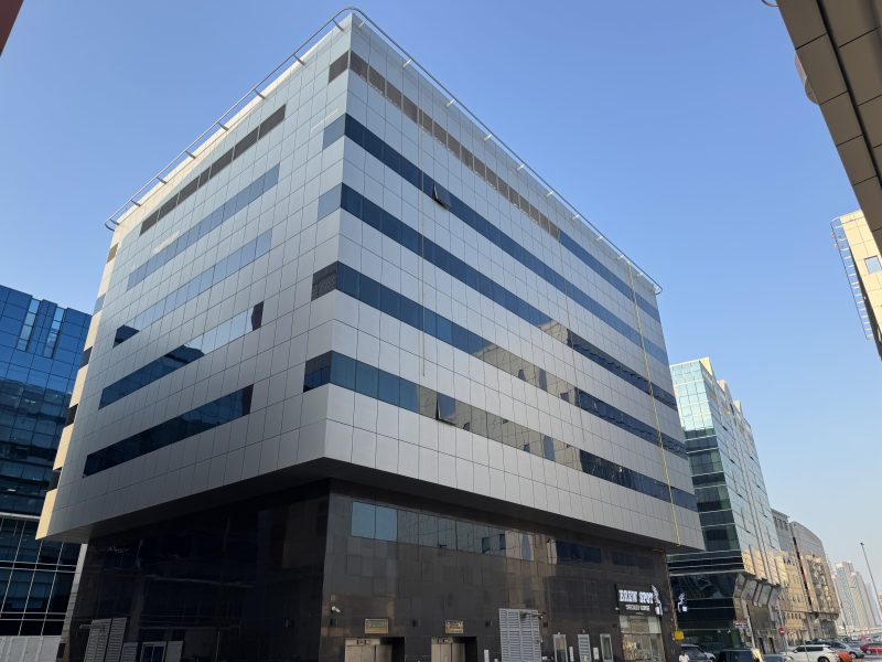 Project 501 (untitled) — aluminium and glass project by Alufab, Abu Dhabi