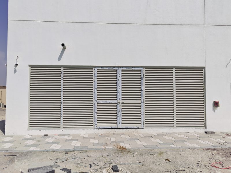 Louver Doors — aluminium and glass product by Alufab, Abu Dhabi (2)