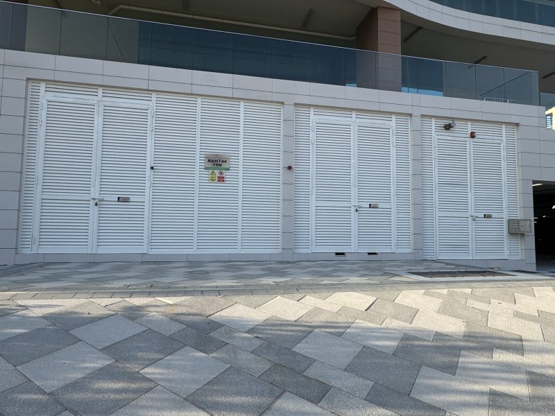 Louver Doors — aluminium and glass product by Alufab, Abu Dhabi (4)