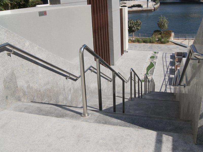 Metal Railings — aluminium and glass product by Alufab, Abu Dhabi (5)