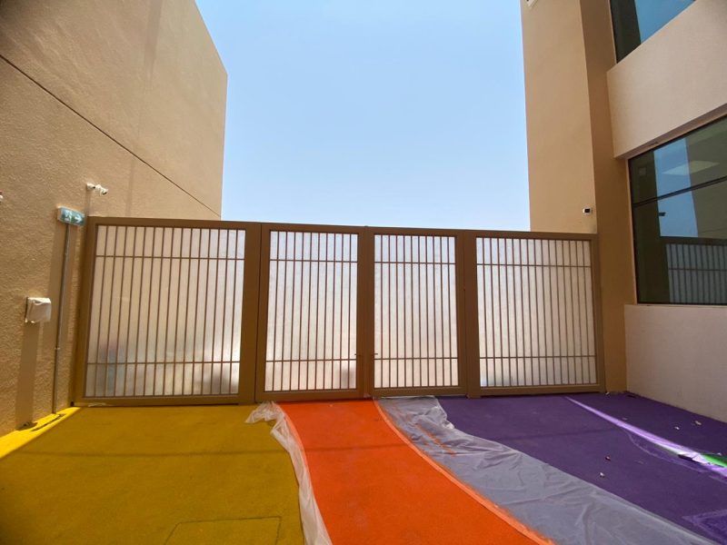 Steel Fence — aluminium and glass product by Alufab, Abu Dhabi (4)
