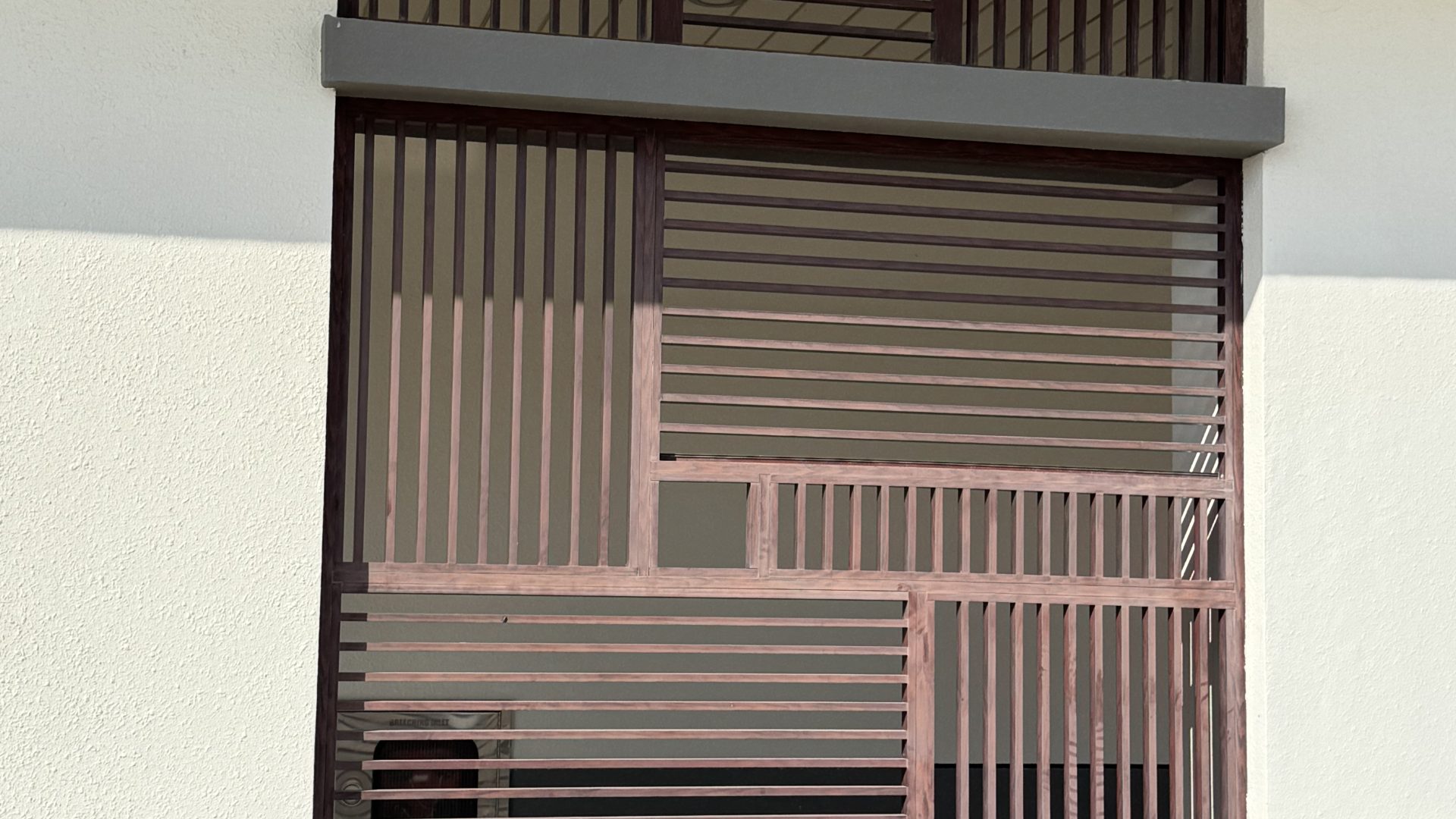 Steel Grills — aluminium and glass product by Alufab, Abu Dhabi