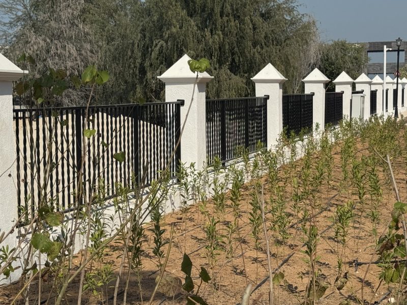 Steel Fence — aluminium and glass product by Alufab, Abu Dhabi (2)