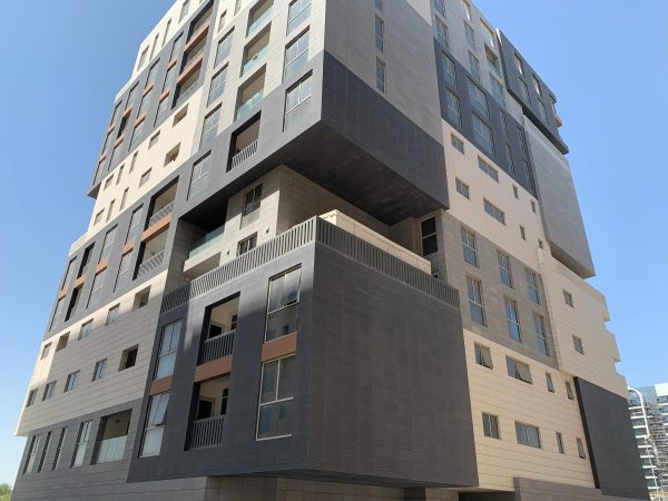 Ventilated Tile System — aluminium and glass product by Alufab, Abu Dhabi
